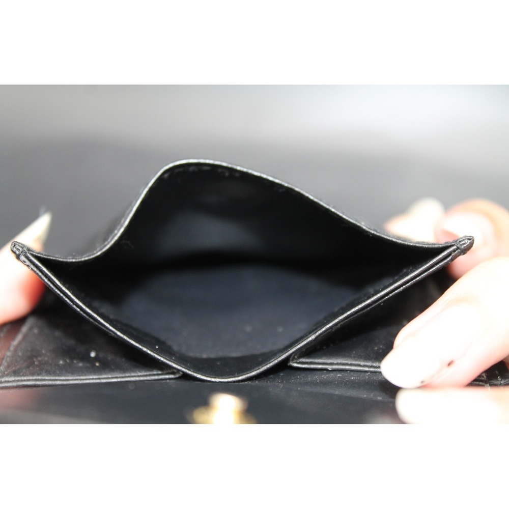 Vintage Buxton Black Leather Coin Purse Wallet Snap Card Holder Retro - Picture 6 of 13
